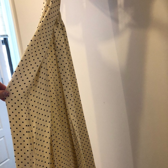 Topshop Boutique polka dot maxi waist tie dress 2 - Picture 2 of 3